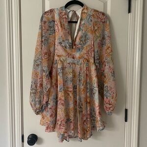Showpo Multicolor Floral Dress